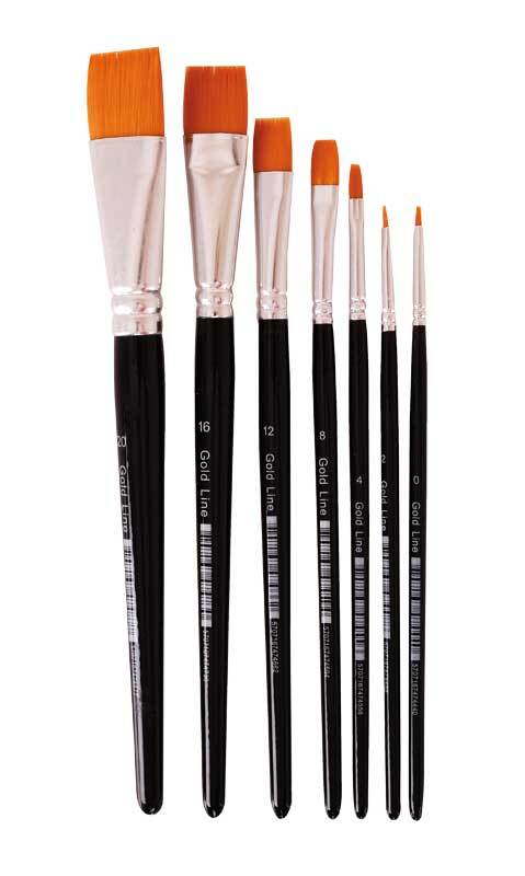 Lot de 7 Pinceaux